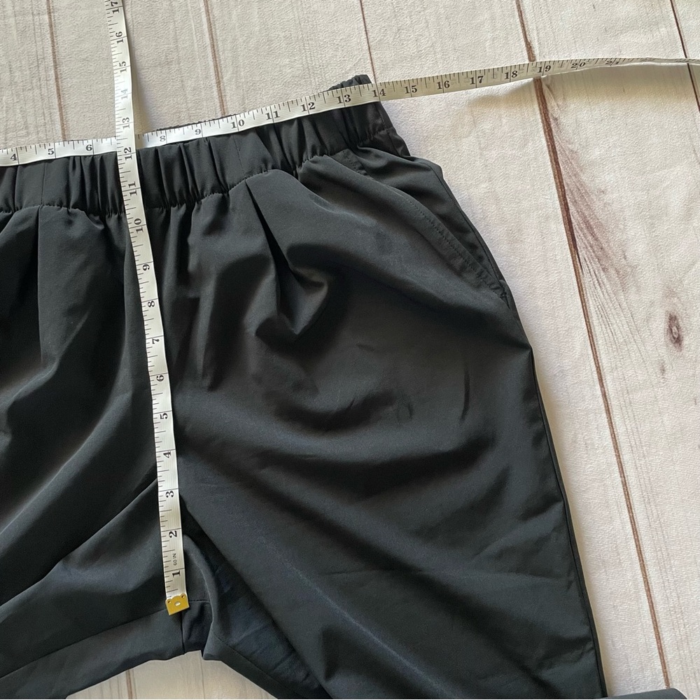 Varley Alana Slim Tapered Cuff Pants Women’s S Black 27” Inseam Soft Lightweight - Picture 14 of 16